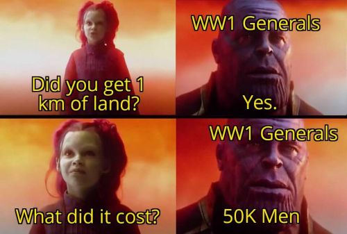 WWI memes British Generals 