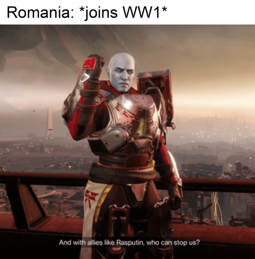 WWI memes, Romania joins the war