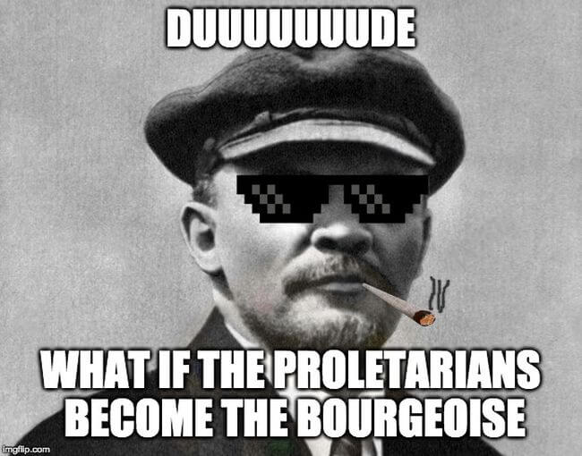 Lenin memes dictatorhis of the burgeoise