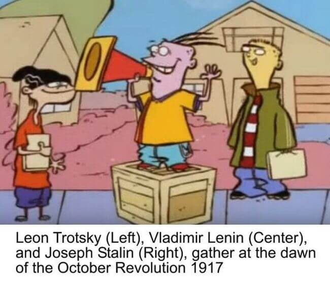 Lenin after the victory of the Russian Revolution