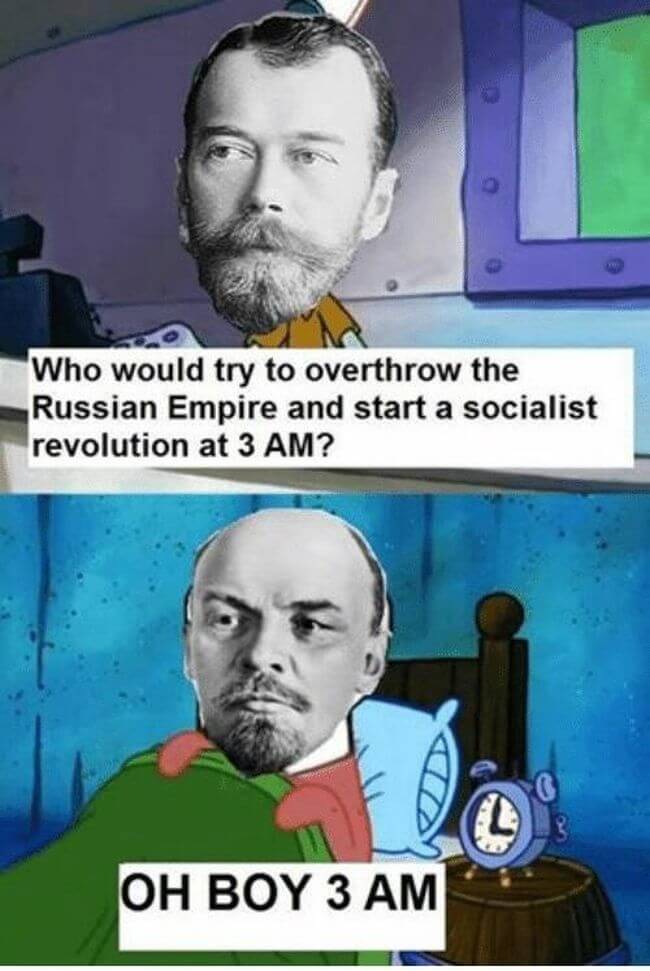 Lenin memes did somebody say socialist revolution