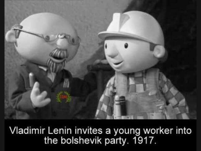 Lenin memes, recruiting workers for the World Revolution