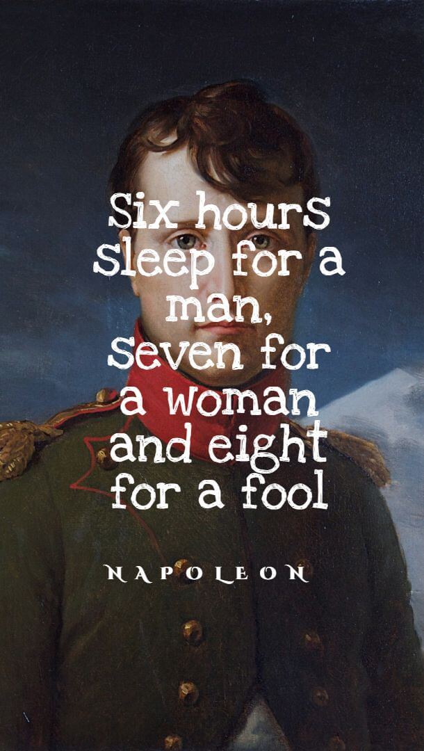 Napoleon Bonaparte quote