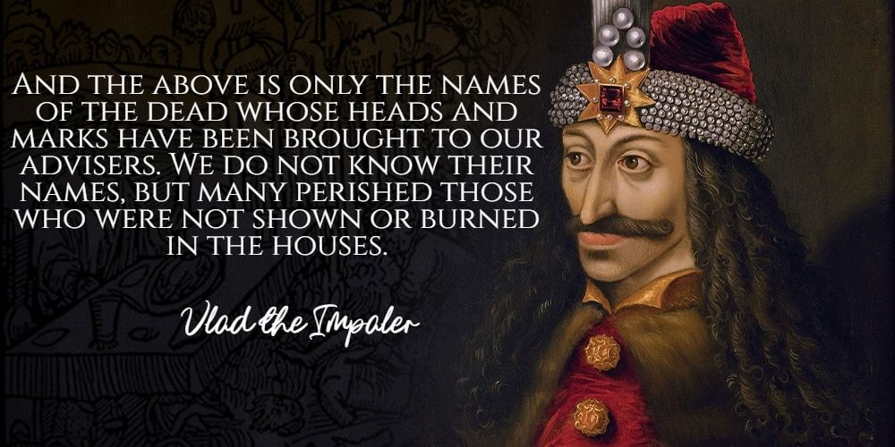 Vlad the Impaler famous quotes