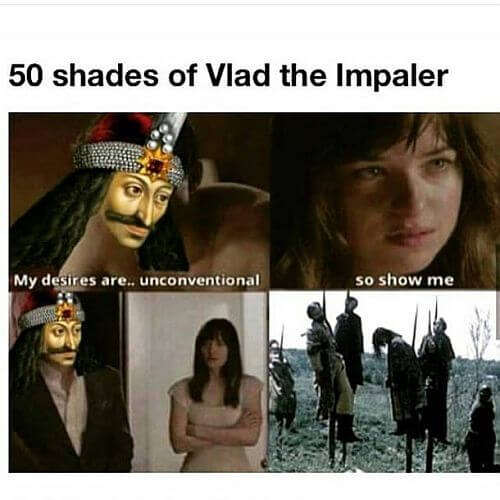 vlad the impaler in 50 shades of grey