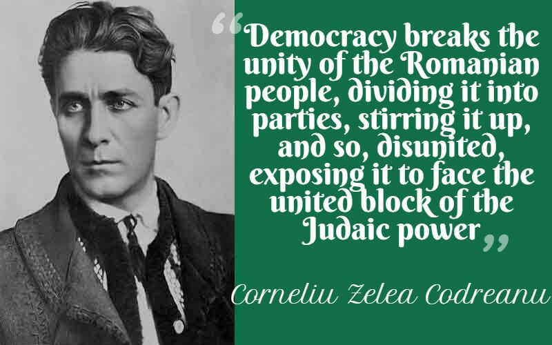 Corneliu Zelea Codreanu about democracy