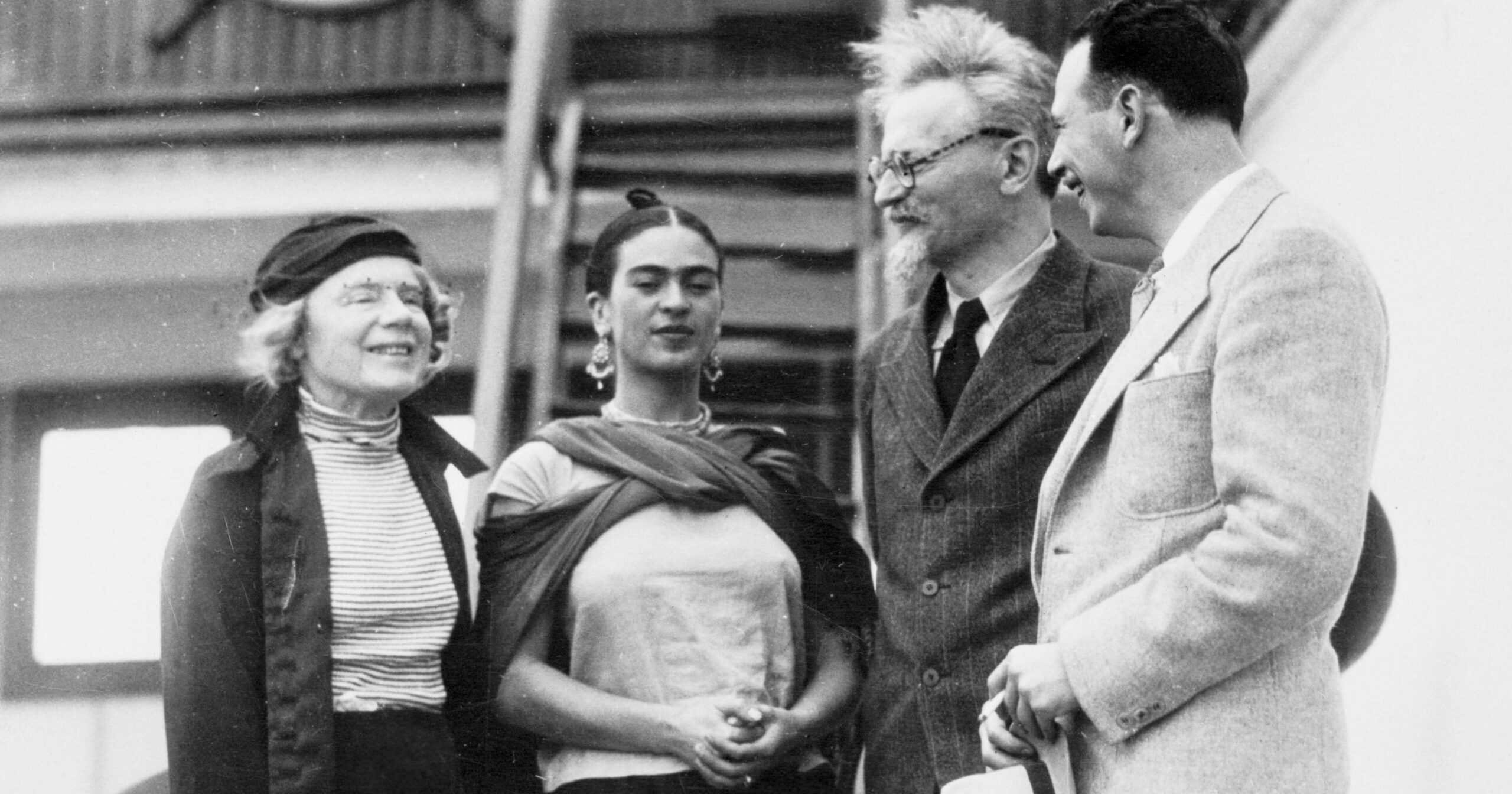 Trotsky and Frida Kahlo