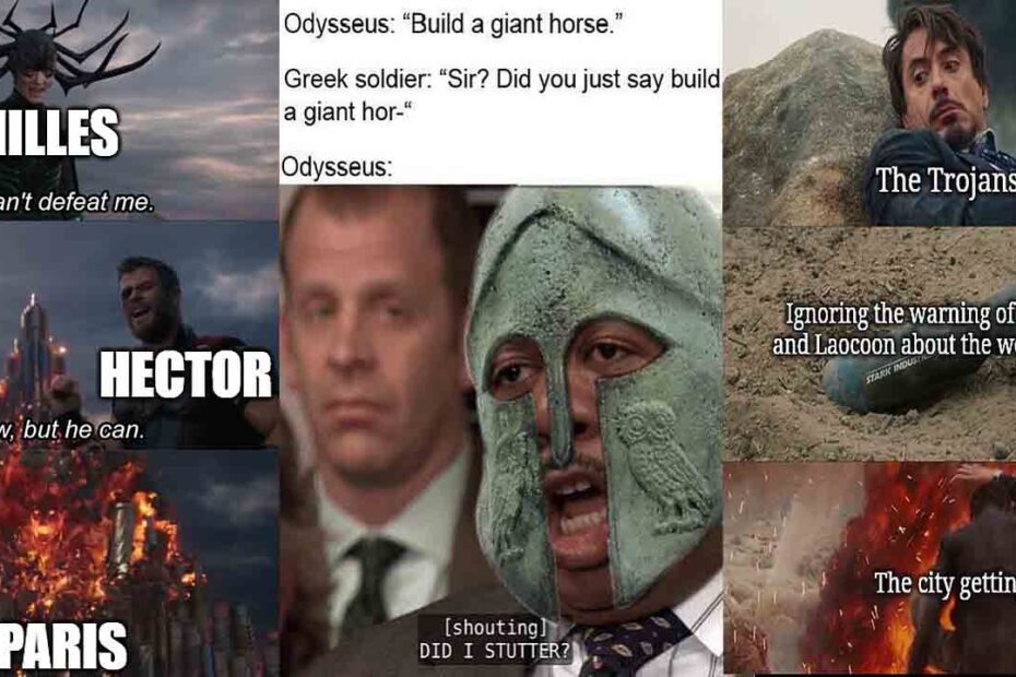 56 random history memes about the Trojan War